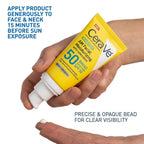 CeraVe Invisible Mineral Sunscreen SPF 50 – Lightweight Face Sunscreen