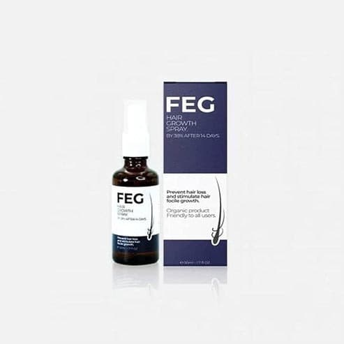 FEG Hair Growth Spray with Biotin & Caffeine – Scalp Nourishing Hair