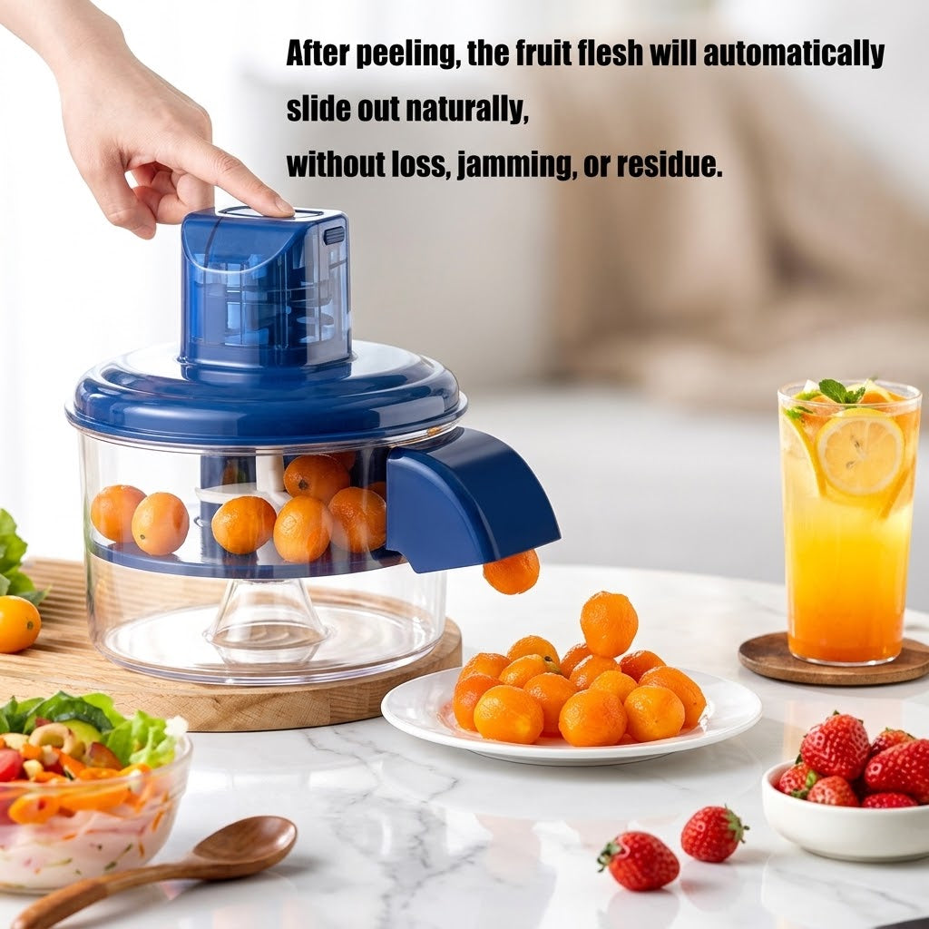 Fruit & Vegetable Peeler with Container – Fast & Easy Kitchen Tool
