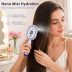 Electric Nano Mist Hair Brush | 2-in-1 Detangling & Spray Comb | 35% OFF + COD