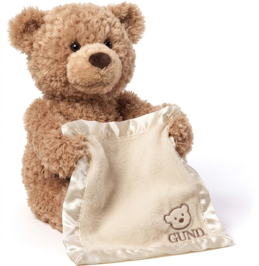 Peekaboo Teddy Bear – Interactive Talking & Moving Plush Toy for Kids 🧸💕