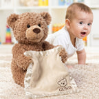 Peekaboo Teddy Bear – Interactive Talking & Moving Plush Toy for Kids 🧸💕