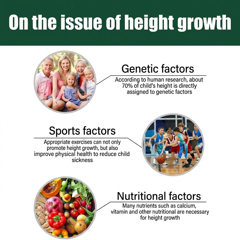 Height Booster Drops 30ml – Kids’ Daily Growth & Bone Support Formula