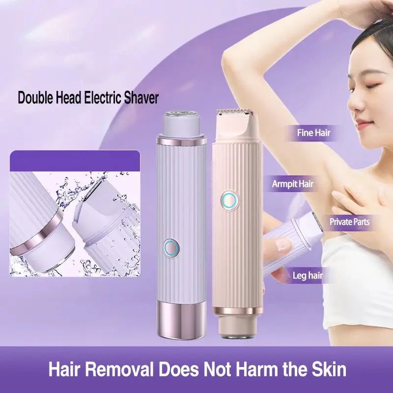 Double Head Electric Shaver – Smooth Shave Anytime, Anywhere!