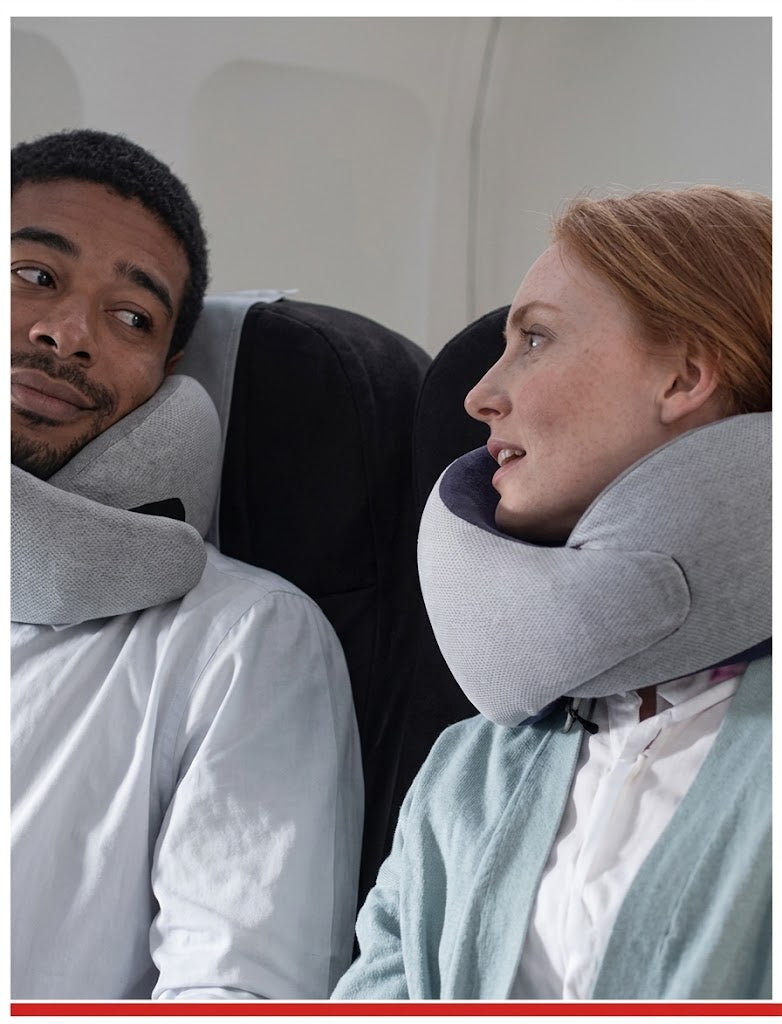 Premium U-Shaped Travel Sleeping Pillow – 360° Neck Support with Eye Mask & Earplugs