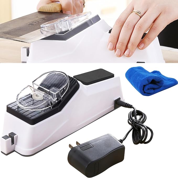 Electric Knife Sharpener – Sharpen Your Kitchen Knives in Seconds!