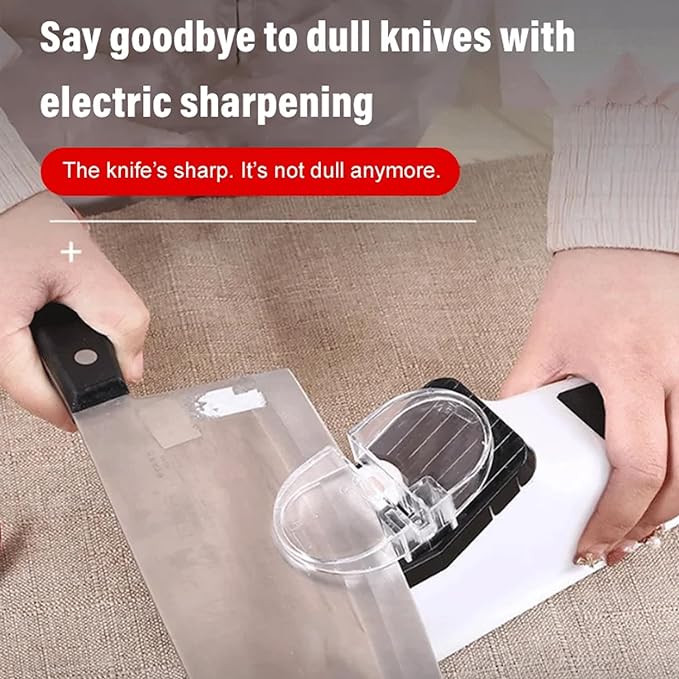 Electric Knife Sharpener – Sharpen Your Kitchen Knives in Seconds!