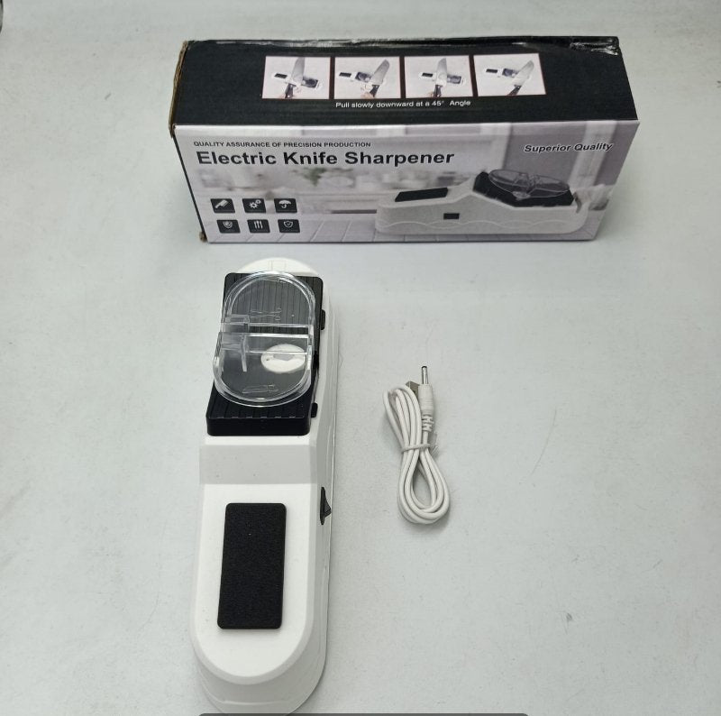 Electric Knife Sharpener – Sharpen Your Kitchen Knives in Seconds!