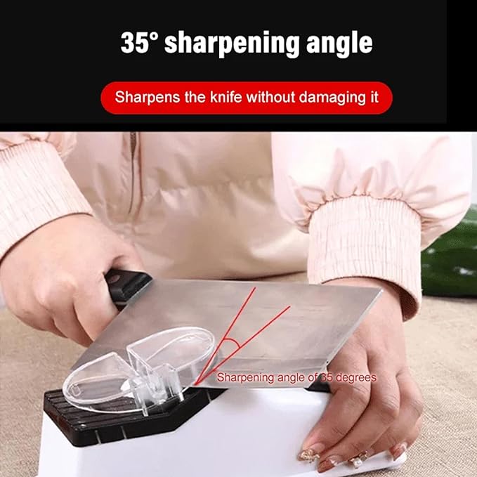 Electric Knife Sharpener – Sharpen Your Kitchen Knives in Seconds!