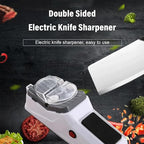 Electric Knife Sharpener – Sharpen Your Kitchen Knives in Seconds!