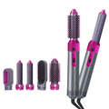 5-in-1 Hot Air Brush – Hair Dryer, Straightener, Curler & Volumizer