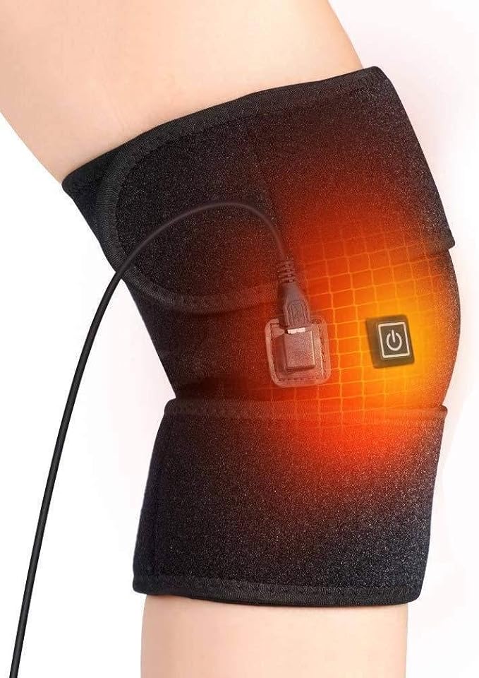 Electric Heating Knee Pad – Instant Relief for Knee & Muscle Pain with Cold Therapy Mesh (35% OFF)
