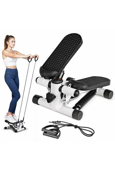 Fitness Stepper Exerciser with Rope – Home Workout Made Easy