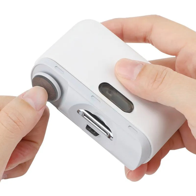 2-in-1 Electric Nail Clipper & Nail File – Smart Nail Care Made Easy!