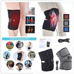 Electric Heating Knee Pad – Instant Relief for Knee & Muscle Pain with Cold Therapy Mesh (35% OFF)