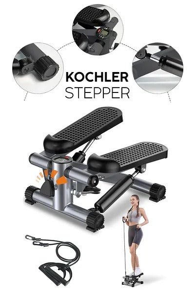 Fitness Stepper Exerciser with Rope – Home Workout Made Easy