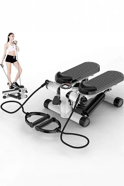 Fitness Stepper Exerciser with Rope – Home Workout Made Easy