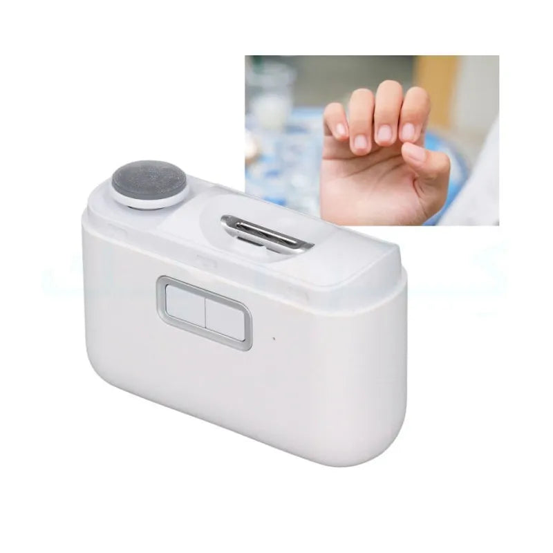 2-in-1 Electric Nail Clipper & Nail File – Smart Nail Care Made Easy!