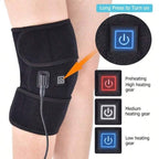 Electric Heating Knee Pad – Instant Relief for Knee & Muscle Pain with Cold Therapy Mesh (35% OFF)