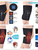Electric Heating Knee Pad – Instant Relief for Knee & Muscle Pain with Cold Therapy Mesh (35% OFF)