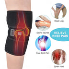 Electric Heating Knee Pad – Instant Relief for Knee & Muscle Pain with Cold Therapy Mesh (35% OFF)