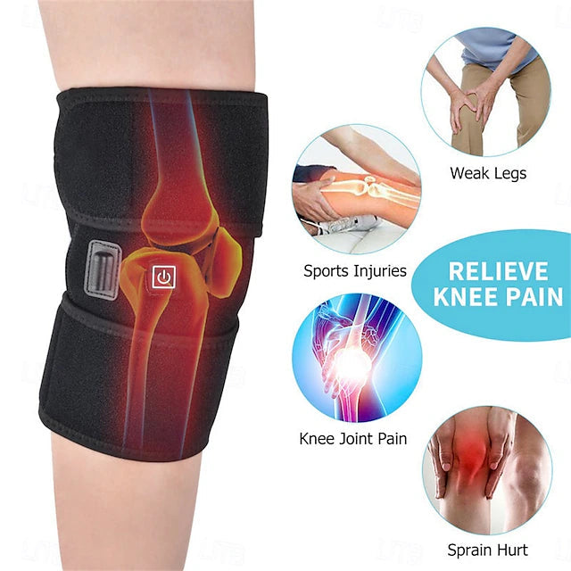 Electric Heating Knee Pad – Instant Relief for Knee & Muscle Pain with Cold Therapy Mesh (35% OFF)