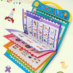 Interactive Phonics Learning Book for Kids – Talking Sound Book with Educational Games & Learning Pen | 3+ Years