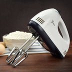 Super Hand Mixer – 7-Speed Electric Mixer with Turbo | Stainless Steel Beaters & Dough Hooks | 35% OFF + COD