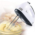 Super Hand Mixer – 7-Speed Electric Mixer with Turbo | Stainless Steel Beaters & Dough Hooks | 35% OFF + COD
