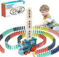 Domino Train Toy – Automatic Domino-Laying Train for Kids | 35% OFF + COD