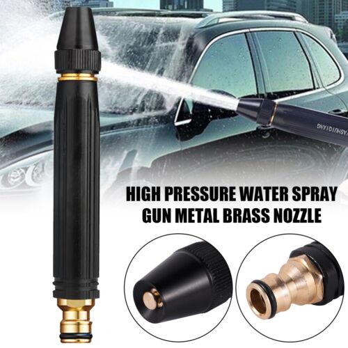 High Pressure Water Hose Nozzle – Powerful Adjustable Spray Gun for Car, Garden & Cleaning