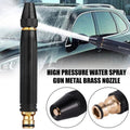 High Pressure Water Hose Nozzle – Powerful Adjustable Spray Gun for Car, Garden & Cleaning