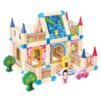 Beilaluna™ 128 Pcs Wooden Building Blocks Toy for Kids (3+) | 35% OFF – Cash on Delivery